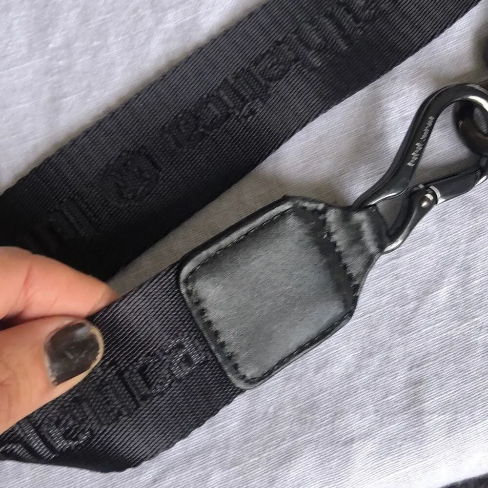 Lululemon black belt one size￼ unisex